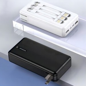 10000mAh Fast Charging Power Bank With AC Plug