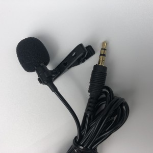 OEM Factory Headset Mic Collar USB Computer Lavalier Lapel Wireless Microphone for Camera Phone Teacher Interview Church Wired