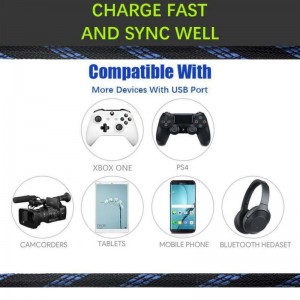 PlayStation 4 Controller Handle Fast Charging Cable 3M Micro USB Cables New