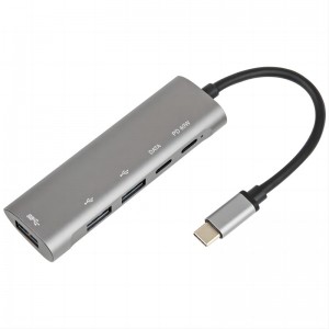 USB-C to PD HUB 5 in 1 Docking Station Type-C HUB Adapter