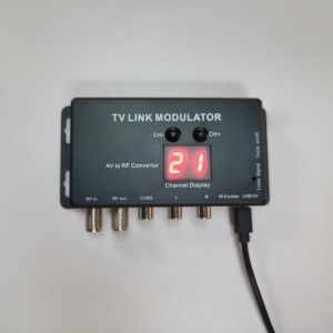 TV LINK Modulator AV to RF Converter IR Extender