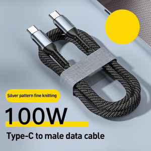 USB C To USB Type C Cable 100W 60W PD Fast Charger Cord Usb C Cable For Xiaomi Samsung Huawei Macbook Pad