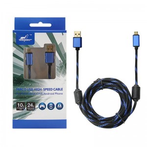 PlayStation 4 Controller Handle Fast Charging Cable 3M Micro USB Cables New