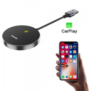 Portable Carplay Box 2 in 1 with USB Cable Carplay Converter Plug and Play