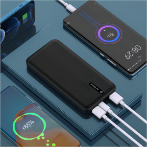 10000mAh Fast Charging Power Bank With AC Plug