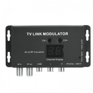 TV LINK Modulator AV to RF Converter IR Extender