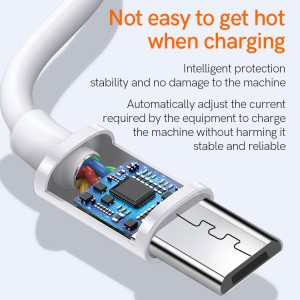 Focuses USB Shielded Fast Charger Buy Cabo Ladekabel Micro Usb Type-B 1.5M 3M Charging Data Cable 2M For Samsung Micro Usb Cable