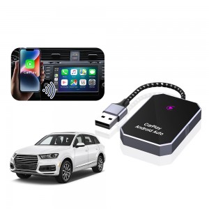 Wired to Wireless 2 in 1 Carplay Adapter