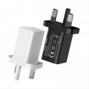 QC3.0 USB Wall Charger UK Plug Power Adapter 18W 5V 3A Quick Charging