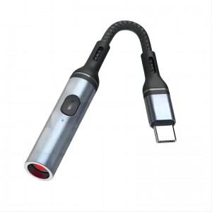 Cigarette Lighter Braided Cable Type-c Cigarette Lighter For Phone